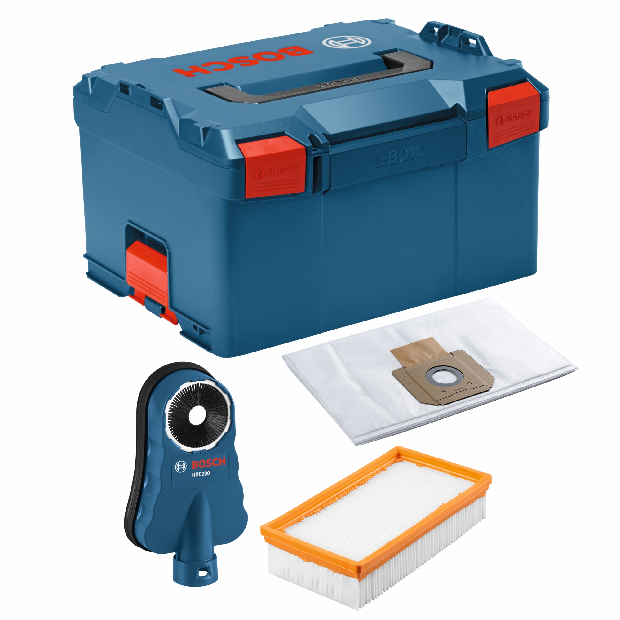 Bosch PRO+GUARD Drilling Kit — 9-Gallon, HEPA Filter, Fleece Filter Bag, Dust-Collection Attachment, Model# GXA3-01L